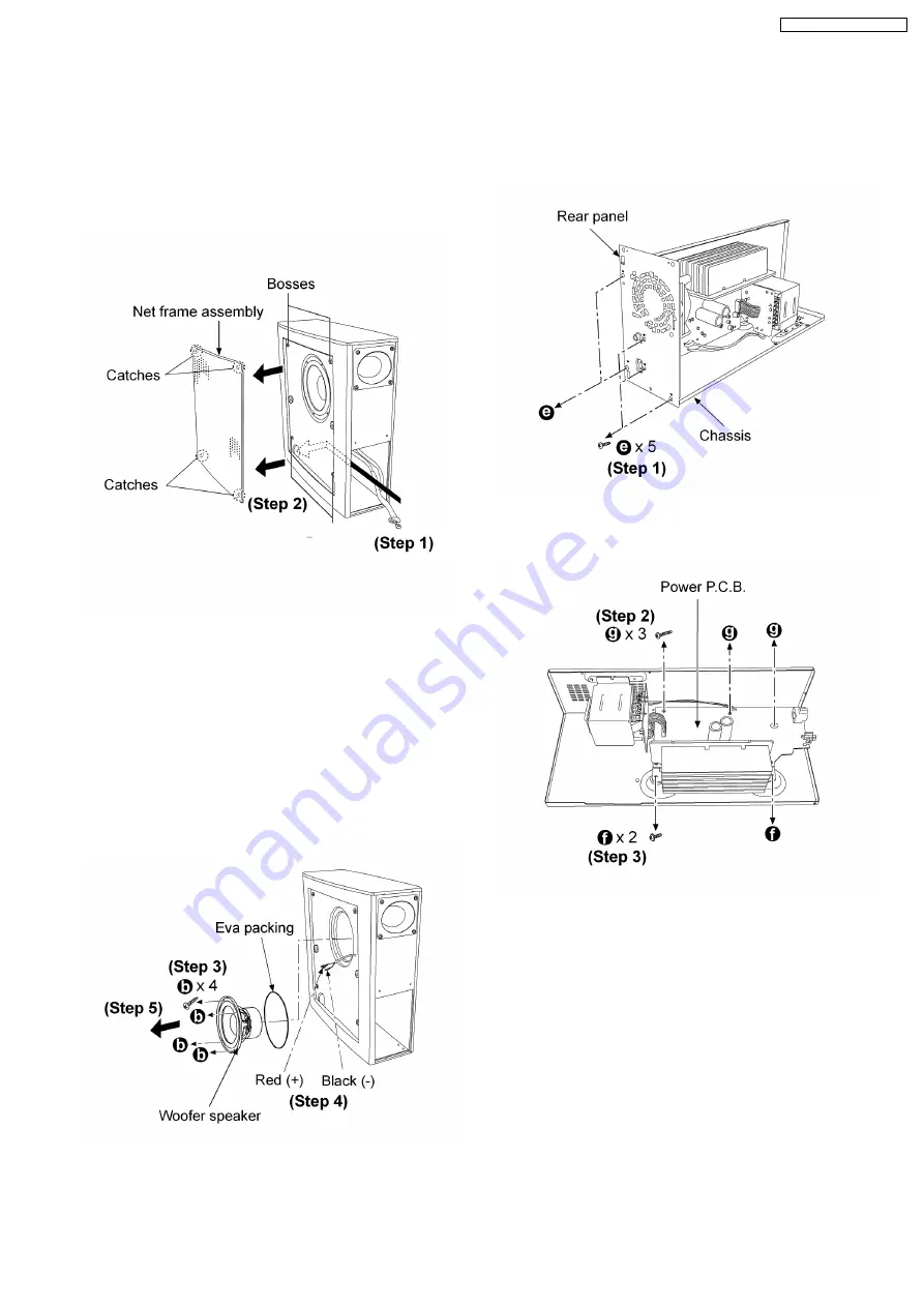 Panasonic SB-WA101E Service Manual Download Page 11