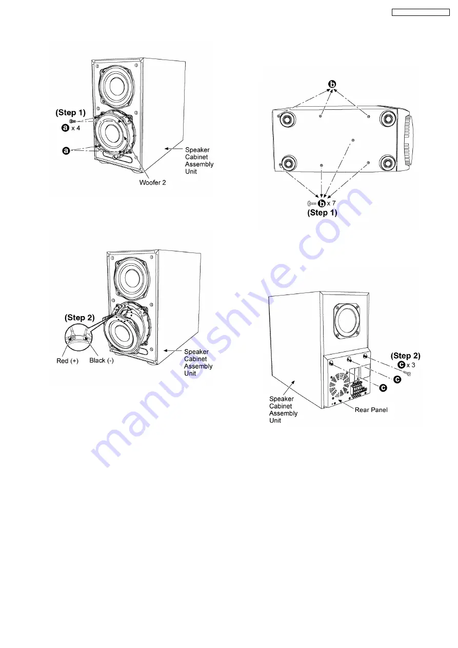 Panasonic SB-WA17E Service Manual Download Page 11