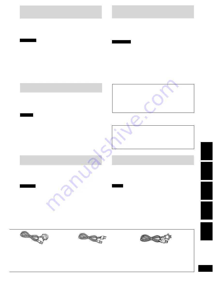 Panasonic SB-WA50 Operating Instructions Manual Download Page 3