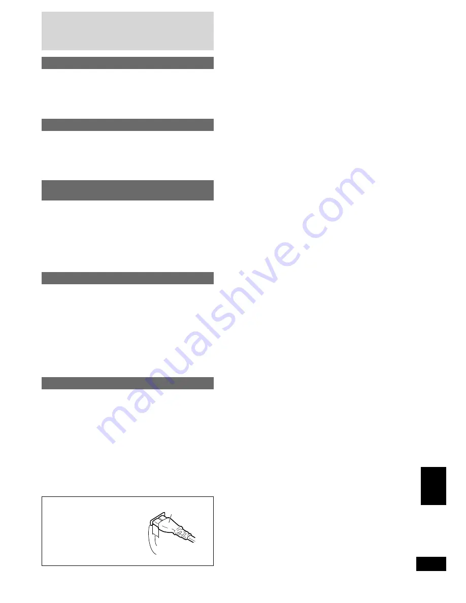 Panasonic SB-WA50 Operating Instructions Manual Download Page 23