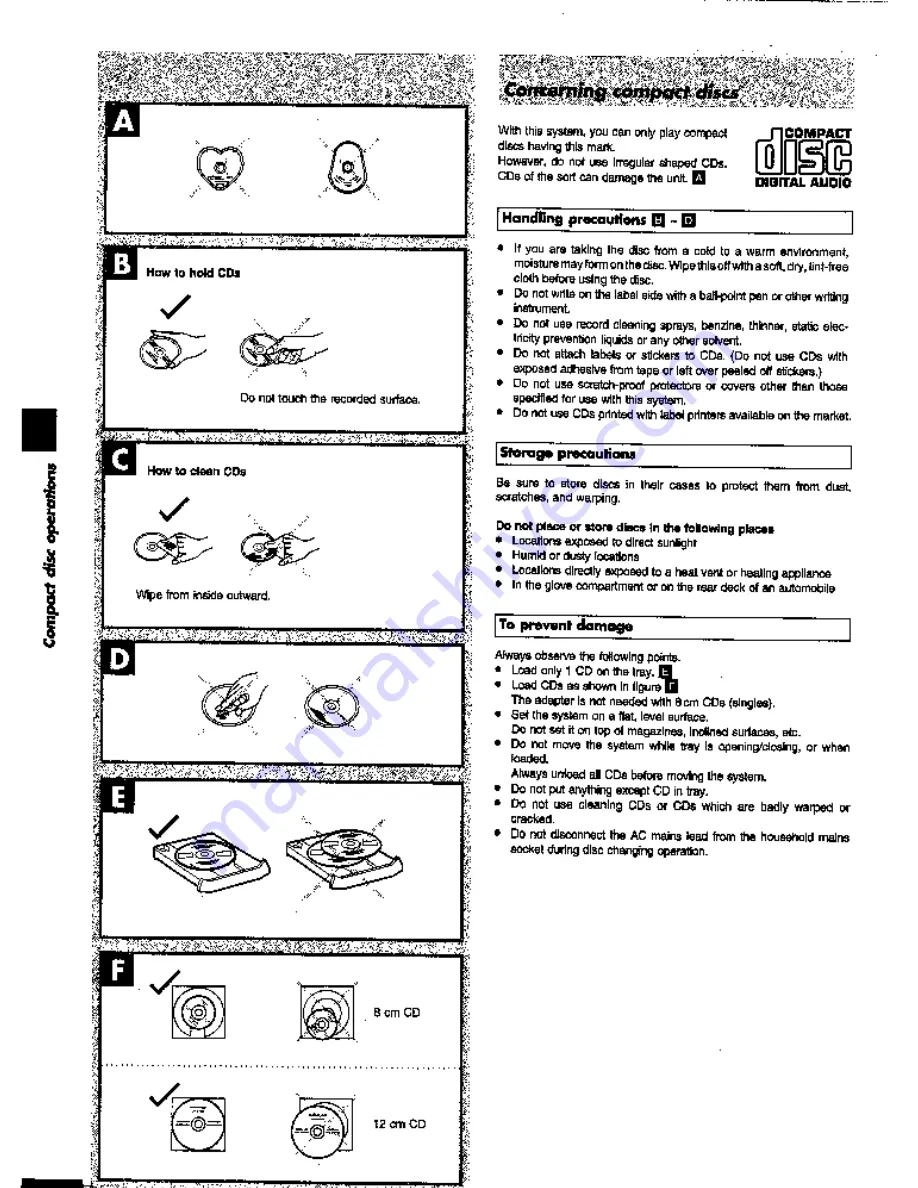 Panasonic SC-AK18 Operating Manual Download Page 14