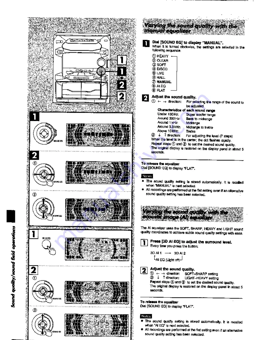 Panasonic SC-AK18 Operating Manual Download Page 26