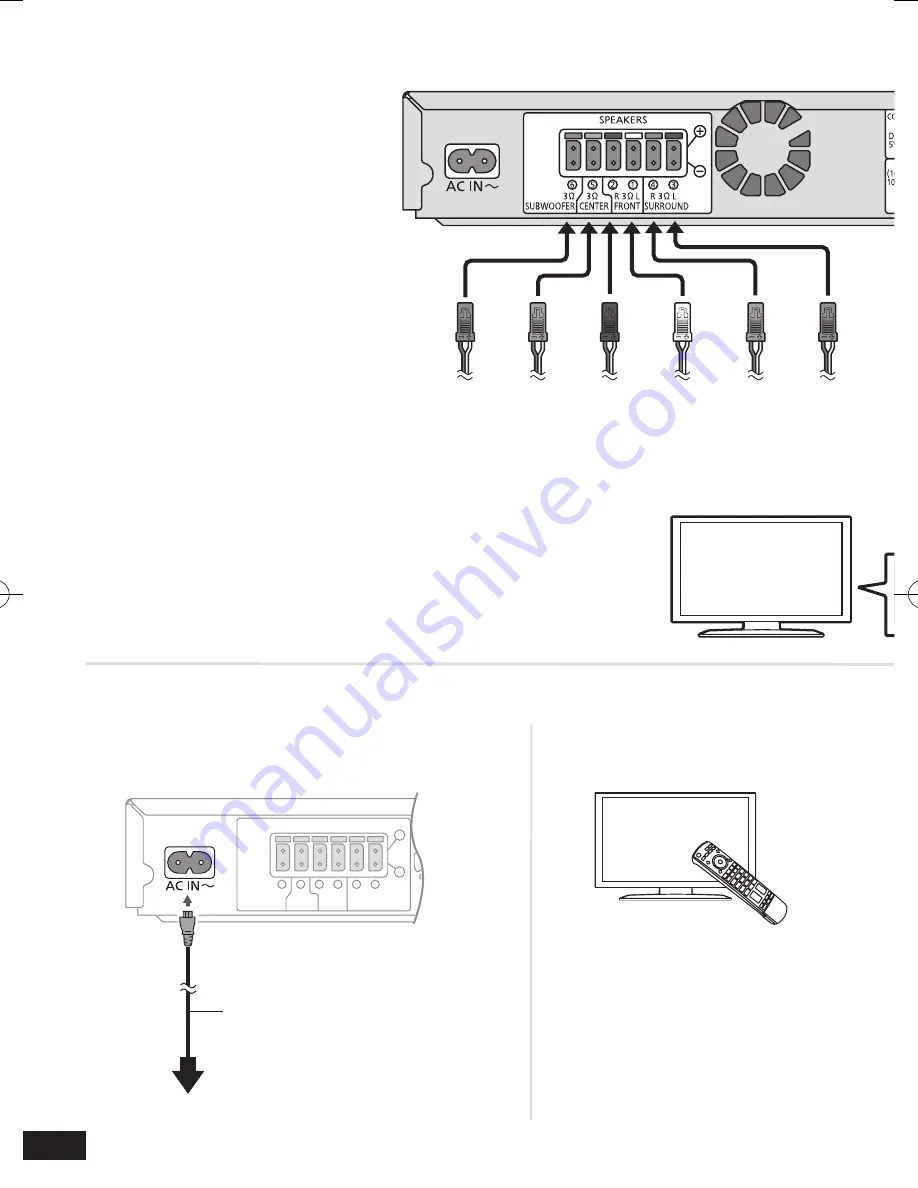 Panasonic SC-BTT195 Easy Setting Manual Download Page 4