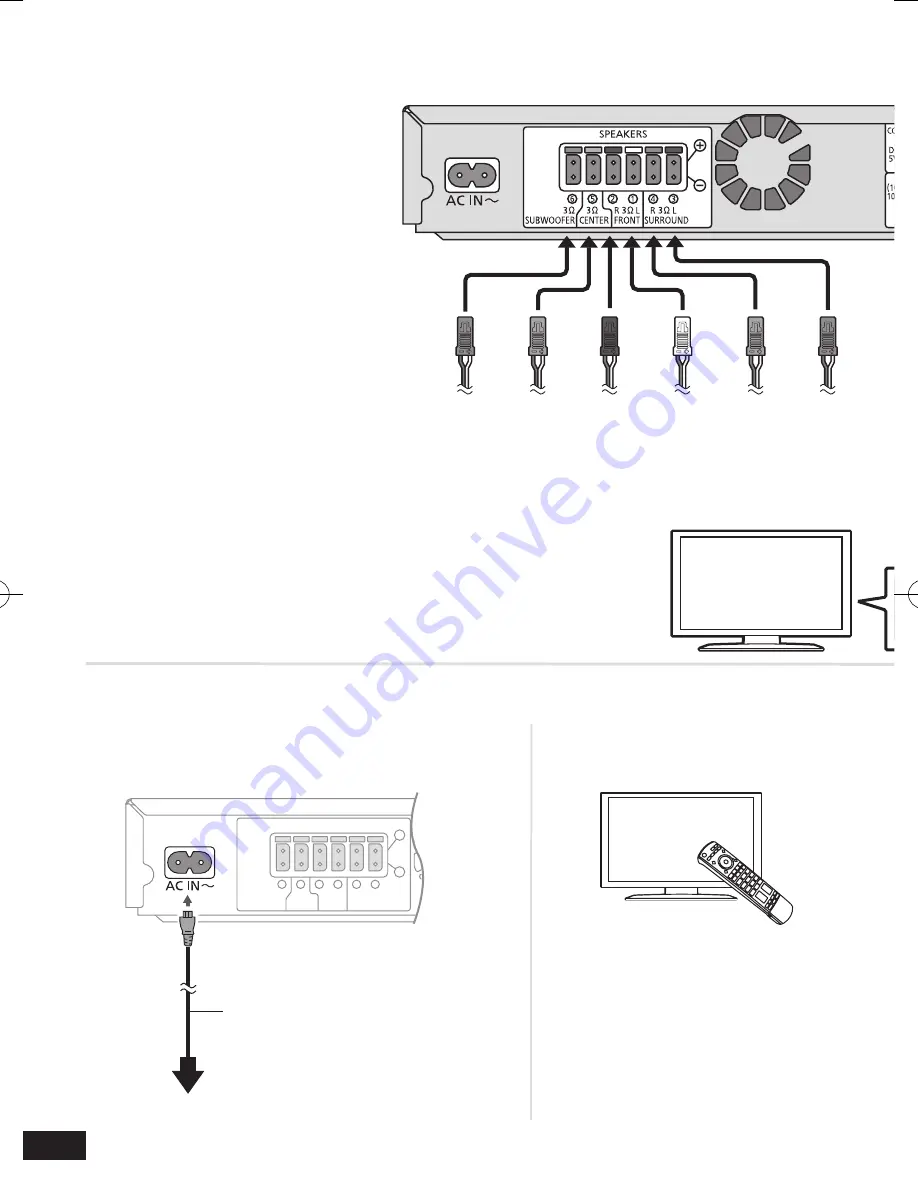 Panasonic SC-BTT195 Easy Setting Manual Download Page 8