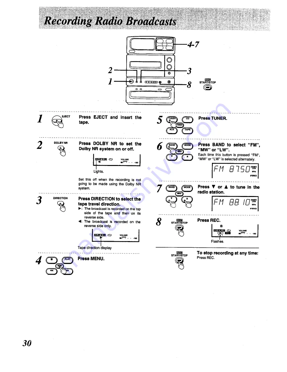 Panasonic SC-CH150 Operating Instructions Manual Download Page 30