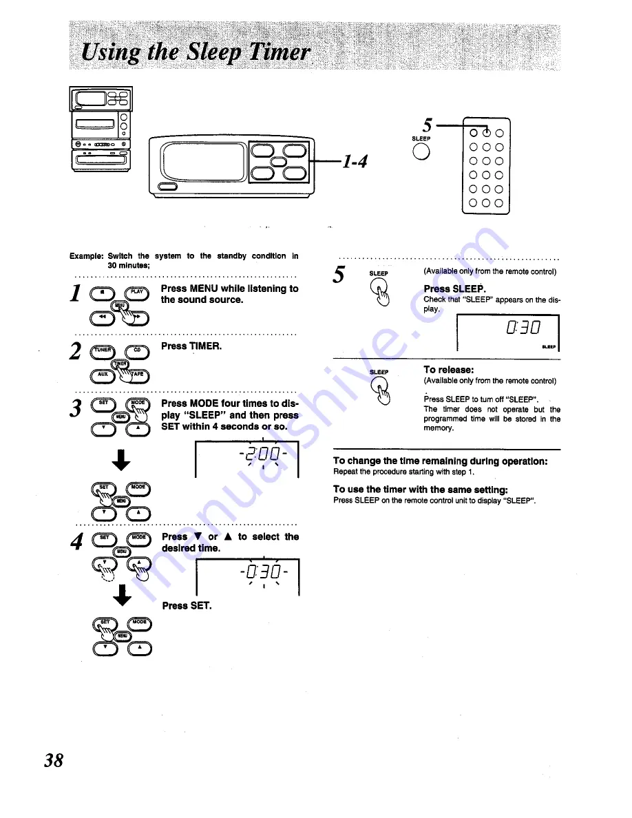 Panasonic SC-CH150 Скачать руководство пользователя страница 38