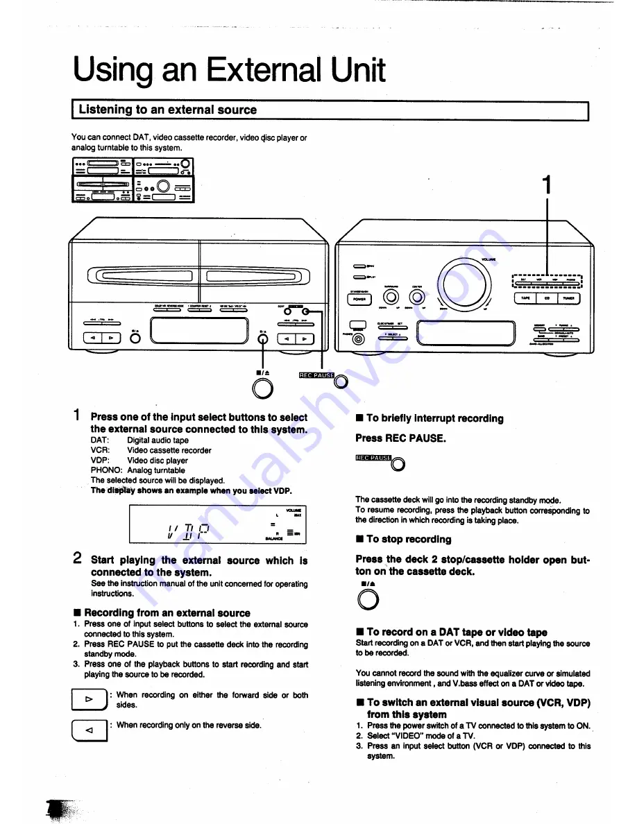 Panasonic SC-CH750 Operating Instructions Manual Download Page 72