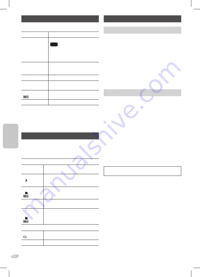 Panasonic SC-HC17 Operating Instructions Manual Download Page 42