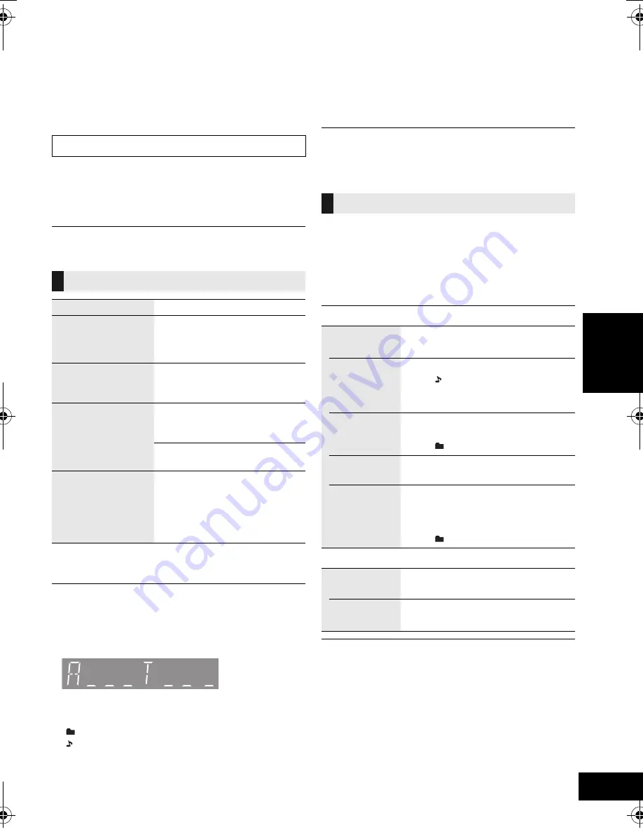 Panasonic SC-HC18 Operating Instructions Manual Download Page 35