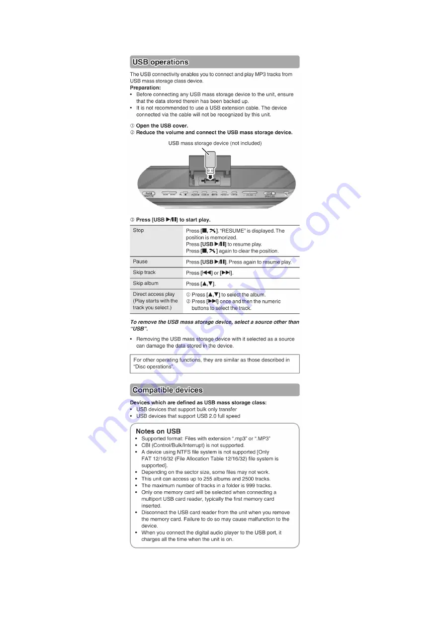 Panasonic SC-HC40PC Service Manual Download Page 18