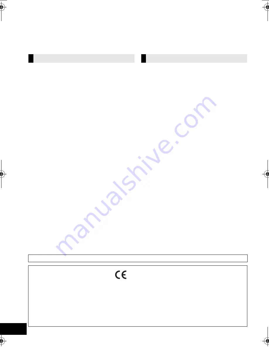 Panasonic SC-NE3 Operating Instructions Manual Download Page 20