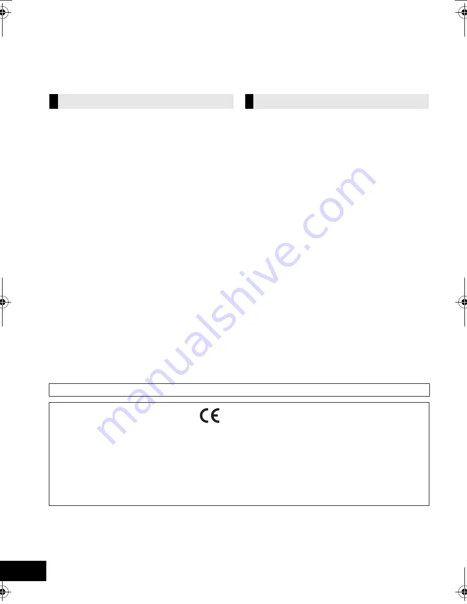 Panasonic SC-NE3 Operating Instructions Manual Download Page 38