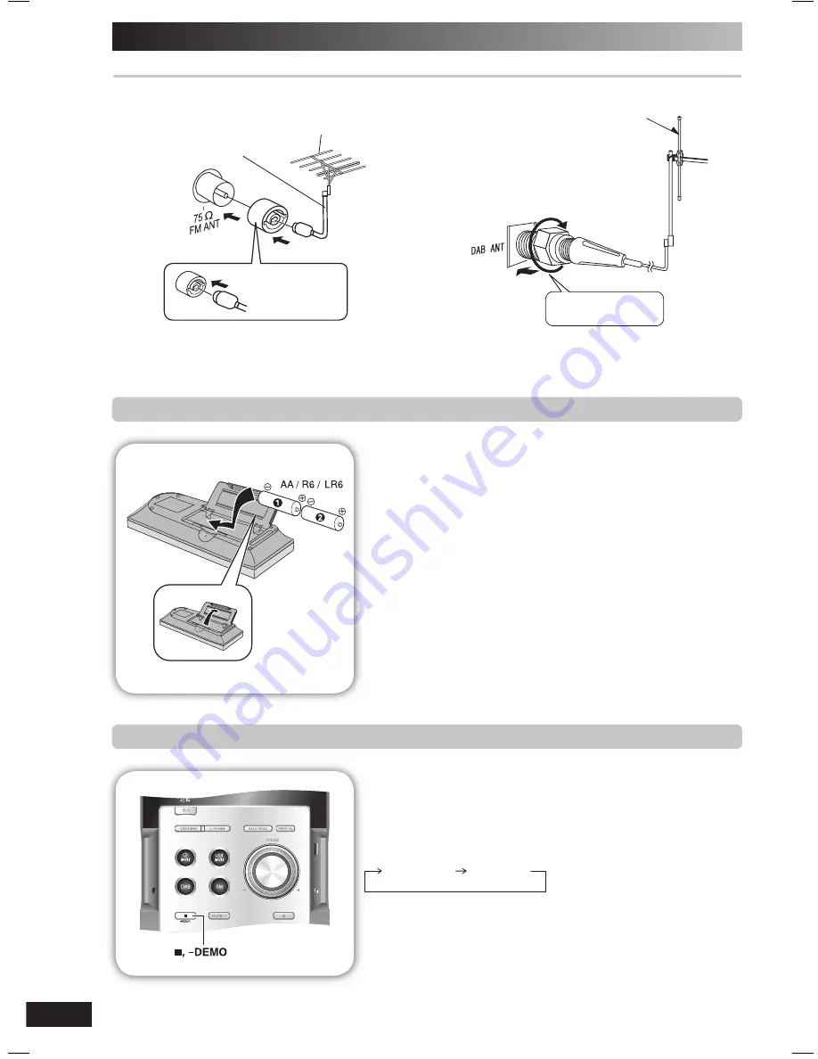 Panasonic SC-PM45DB Скачать руководство пользователя страница 6