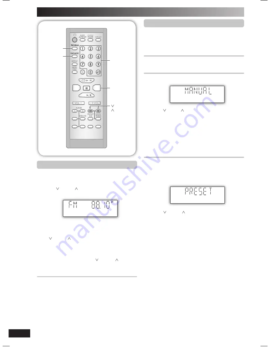 Panasonic SC-PM45DB Operating Instructions Manual Download Page 10