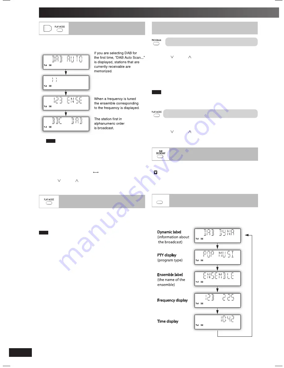 Panasonic SC-PM46DB Operating Instructions Manual Download Page 10