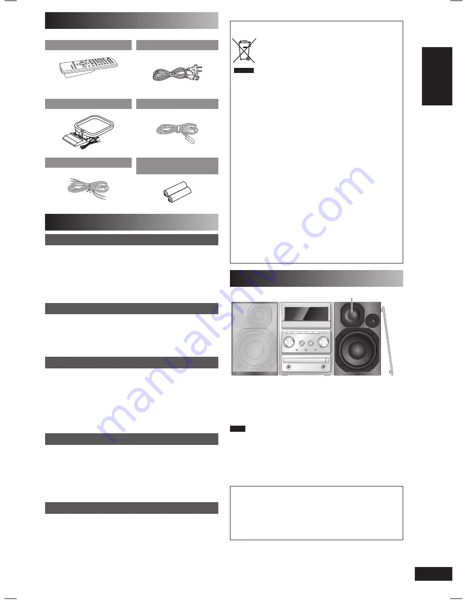 Panasonic SC-PMX2 Скачать руководство пользователя страница 3