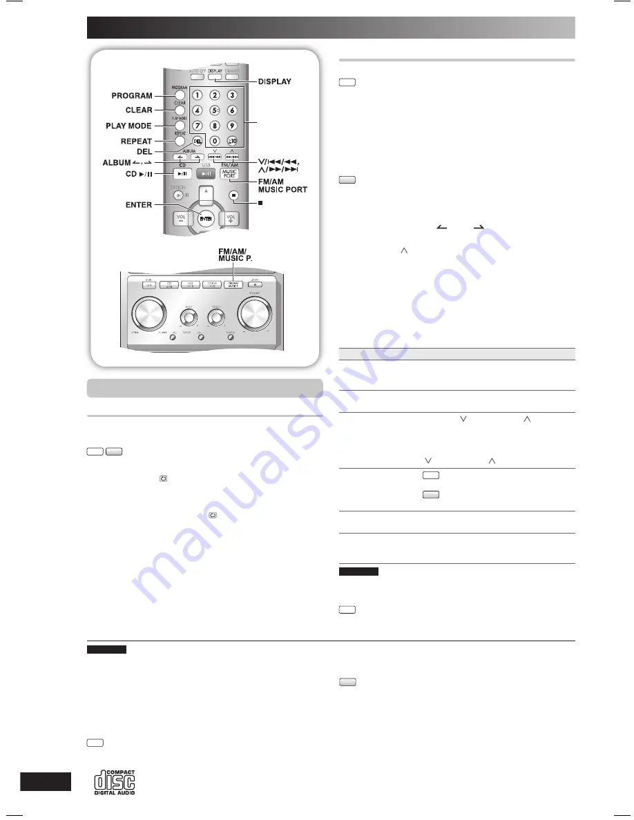 Panasonic SC-PMX2 Operating Instructions Manual Download Page 50