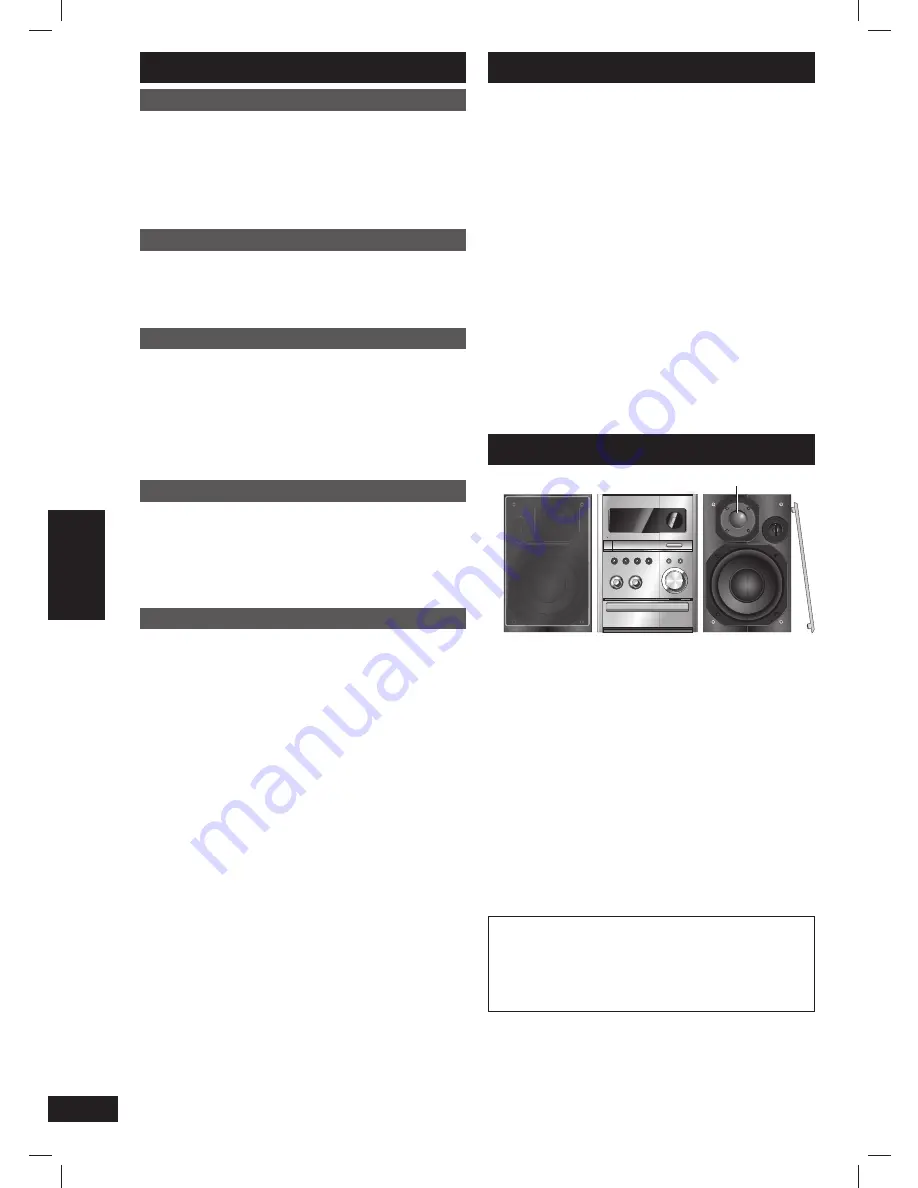 Panasonic SC-PMX4 Operating Intstructions Download Page 34