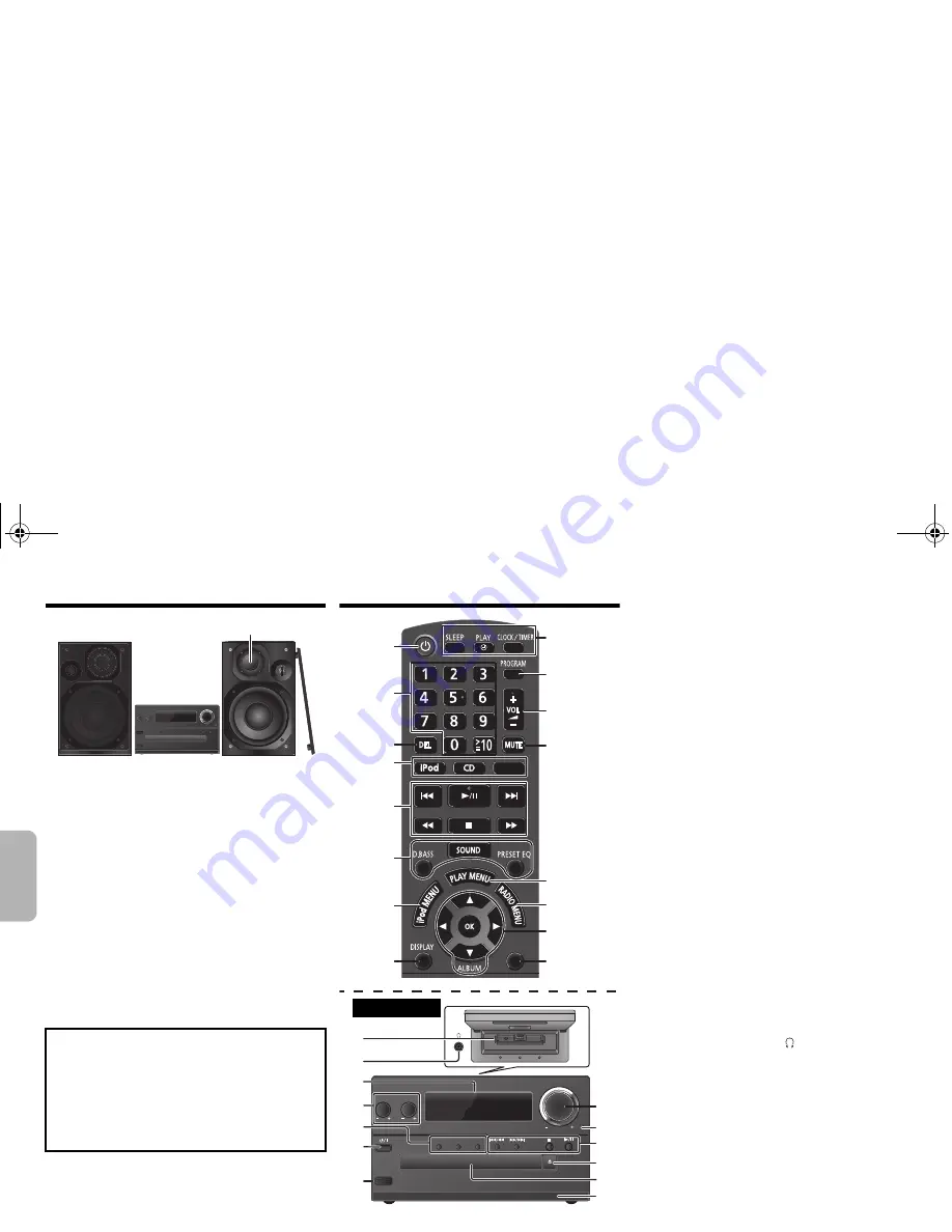 Panasonic SC-PMX7 Operating Instructions Manual Download Page 24