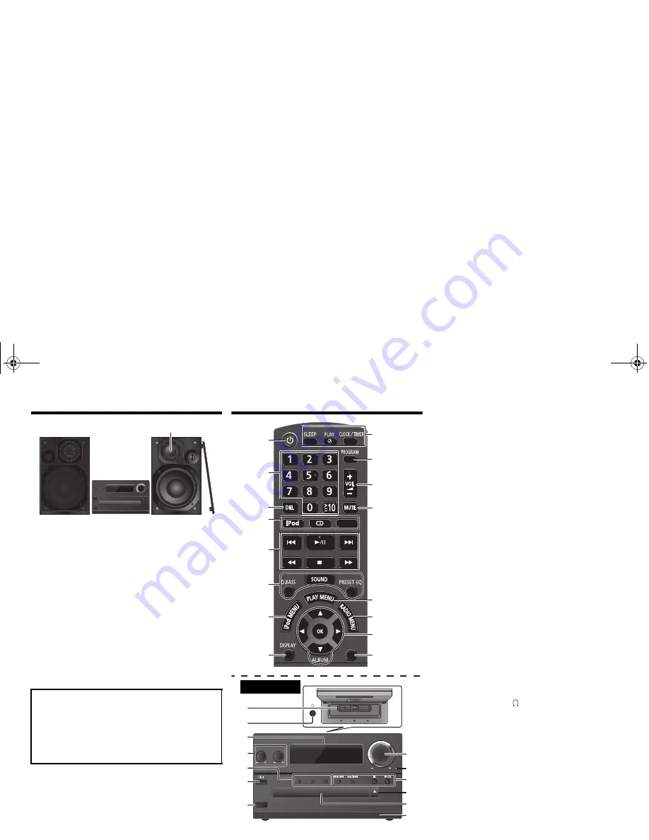 Panasonic SC-PMX7DB Скачать руководство пользователя страница 4