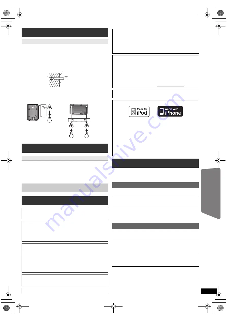 Panasonic SC-PT480 Operating Instructions Manual Download Page 21