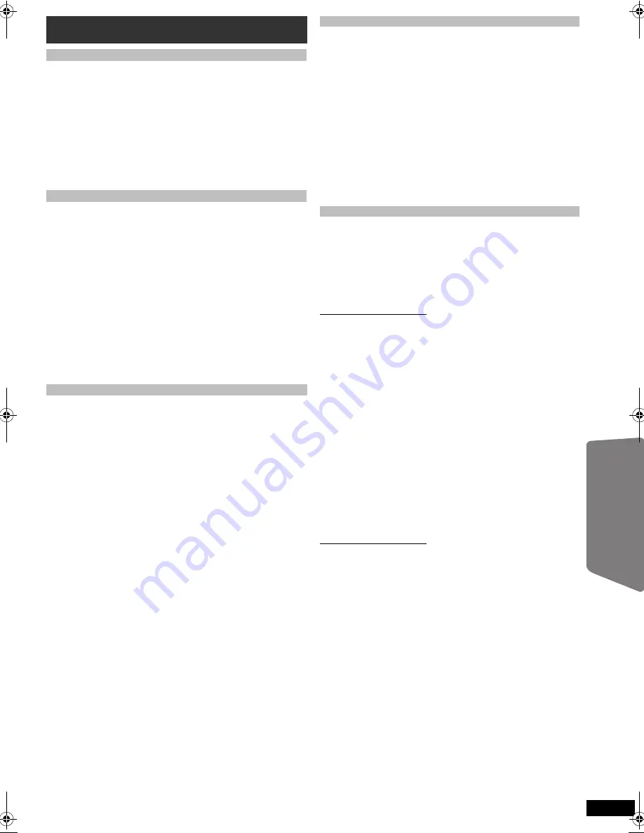 Panasonic SC-PT580 Operating Instructions Manual Download Page 25