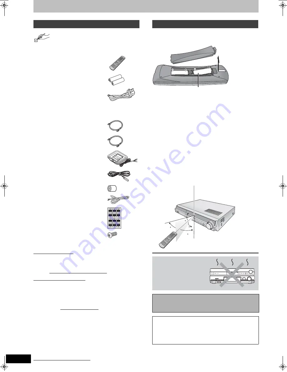 Panasonic SC-RT30 Скачать руководство пользователя страница 4