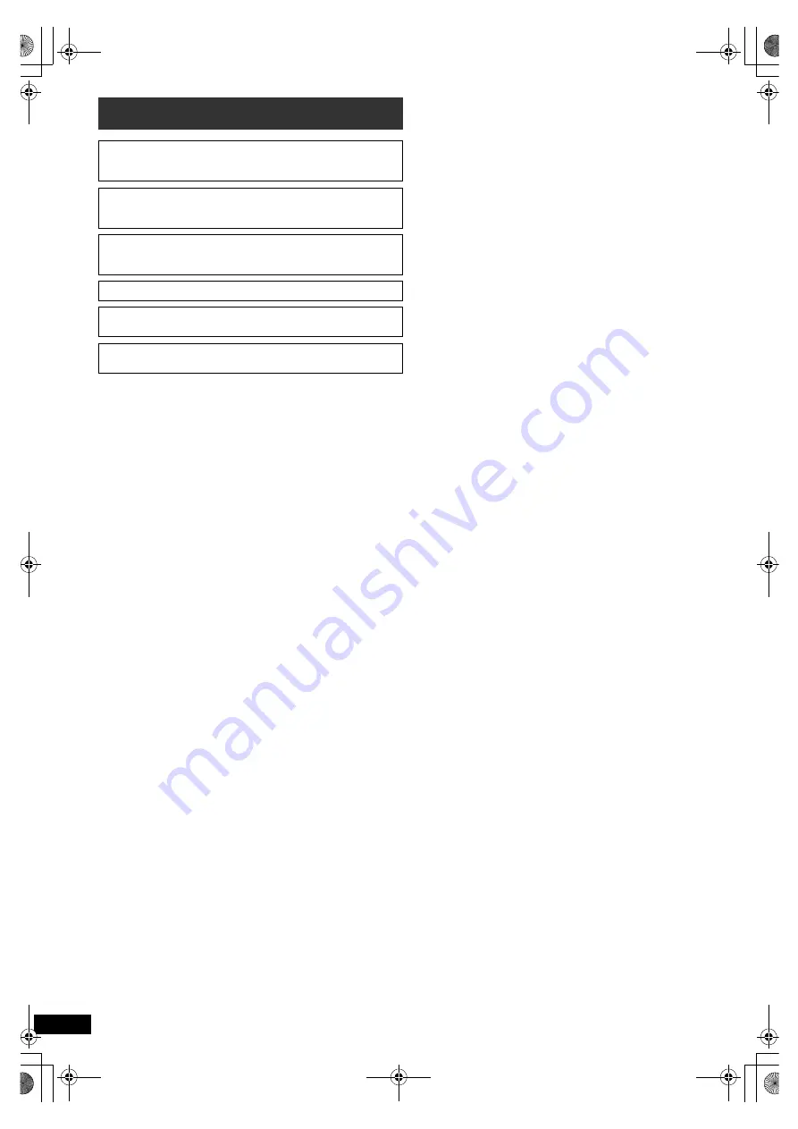 Panasonic SC-XH170 Operating Instructions Manual Download Page 24