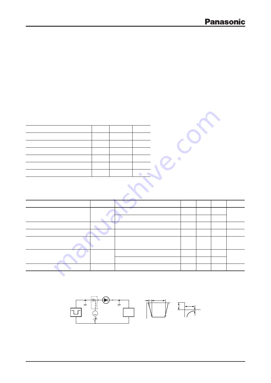 Panasonic Schottky Barrier Diodes MA24D70 Скачать руководство пользователя страница 1