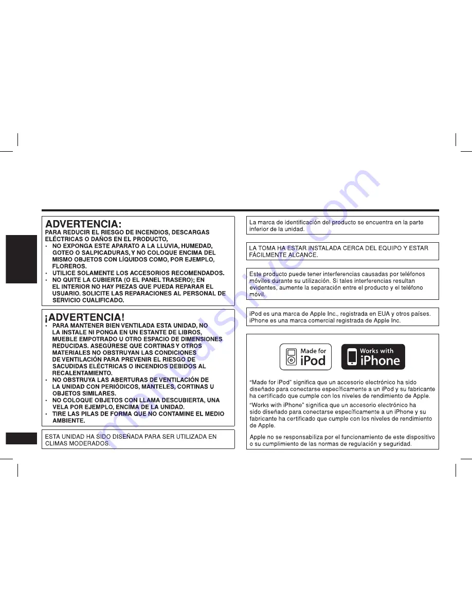 Panasonic SCSP100 - COMPACT STEREO SYSTEM Operating Instructions Manual Download Page 12