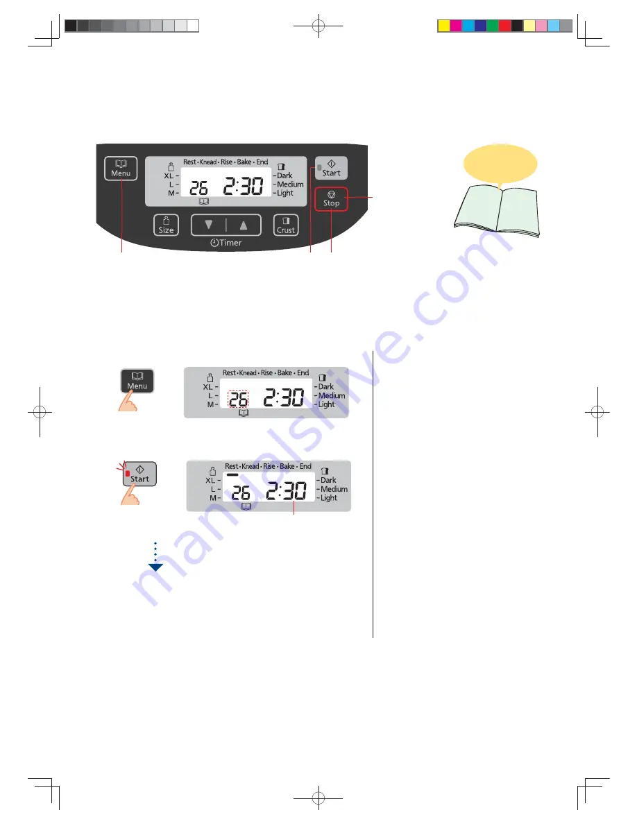 Panasonic SD-ZB2512 Operating Instructions And Recipes Download Page 20