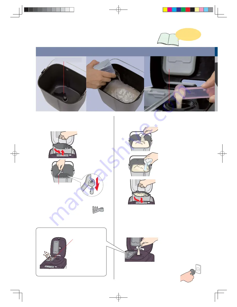 Panasonic SD-ZB2512 Operating Instructions And Recipes Download Page 56