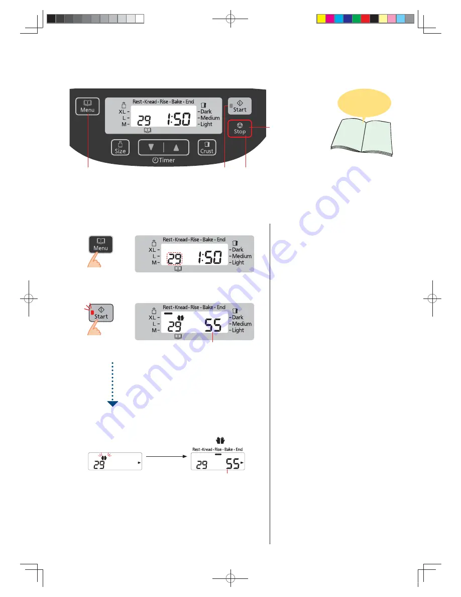 Panasonic SD-ZB2512 Operating Instructions And Recipes Download Page 110