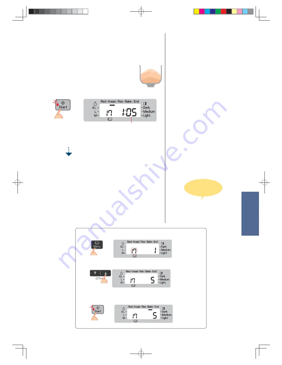 Panasonic SD-ZB2512 Operating Instructions And Recipes Download Page 157