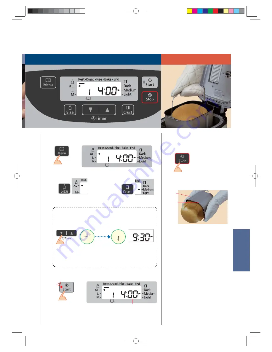 Panasonic SD-ZB2512 Operating Instructions And Recipes Download Page 189