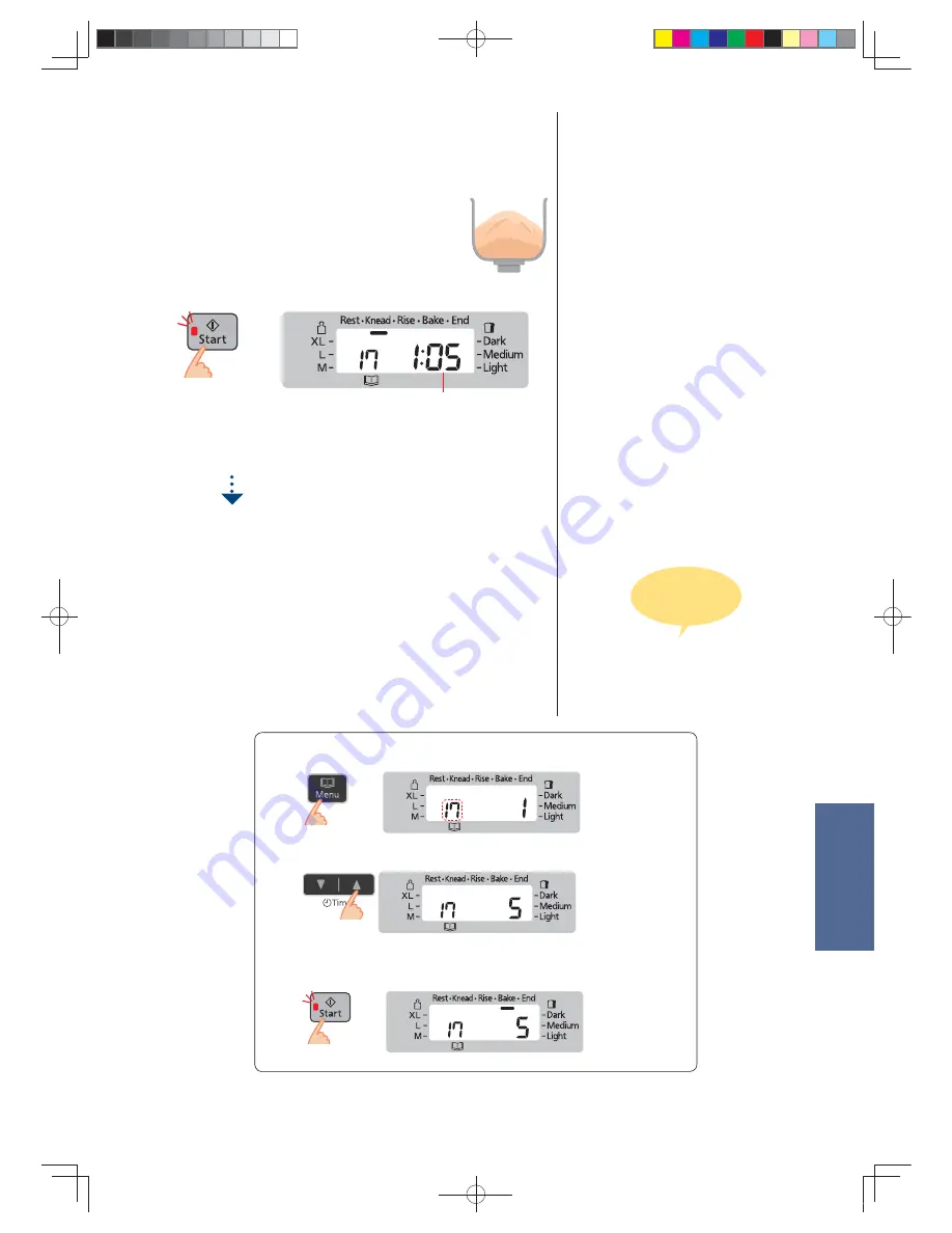 Panasonic SD-ZB2512 Operating Instructions And Recipes Download Page 201