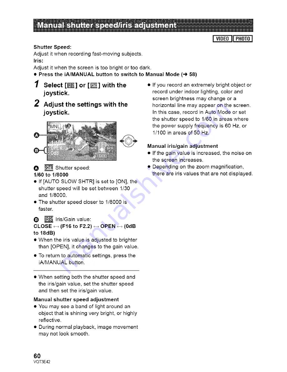 Panasonic SDR-H100P Owner'S Manual Download Page 60