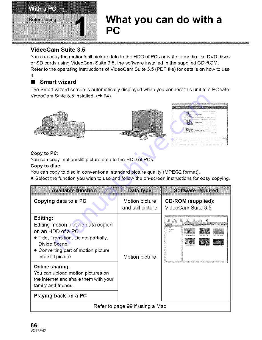 Panasonic SDR-H100P Owner'S Manual Download Page 86