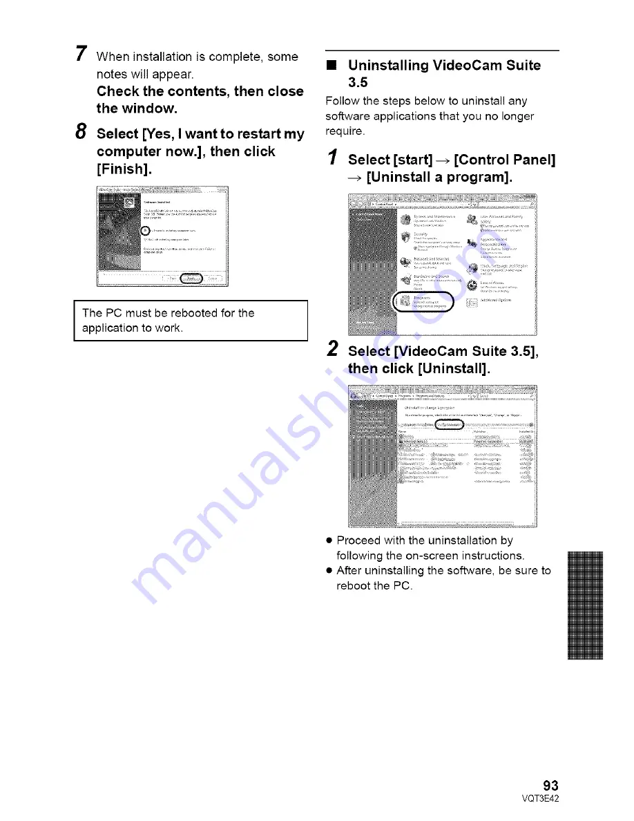 Panasonic SDR-H100P Owner'S Manual Download Page 93