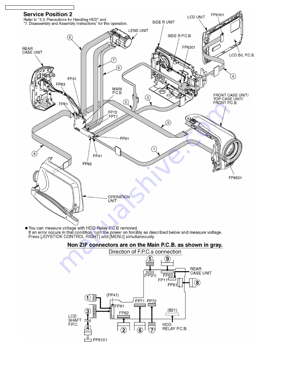 Panasonic SDR-H18P Service Manual Download Page 22