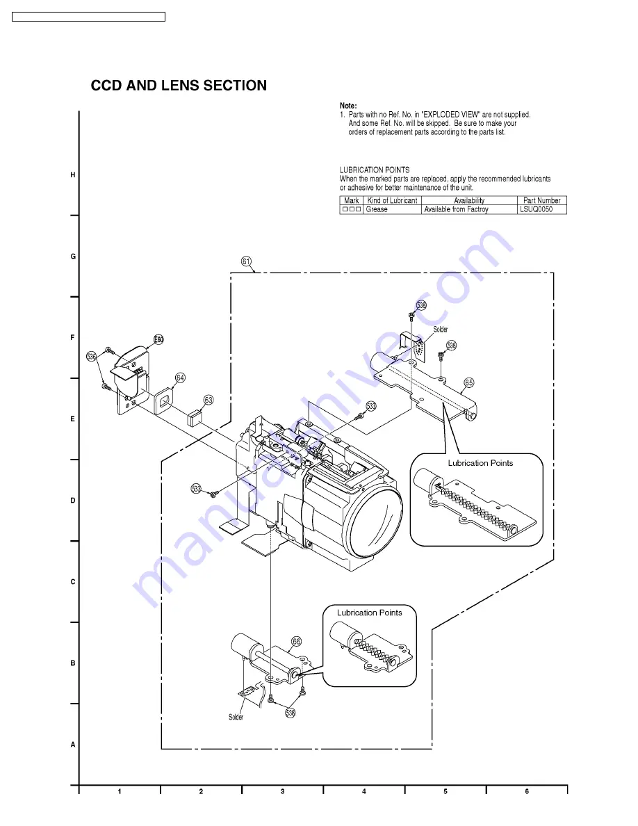 Panasonic SDR-H18P Service Manual Download Page 68