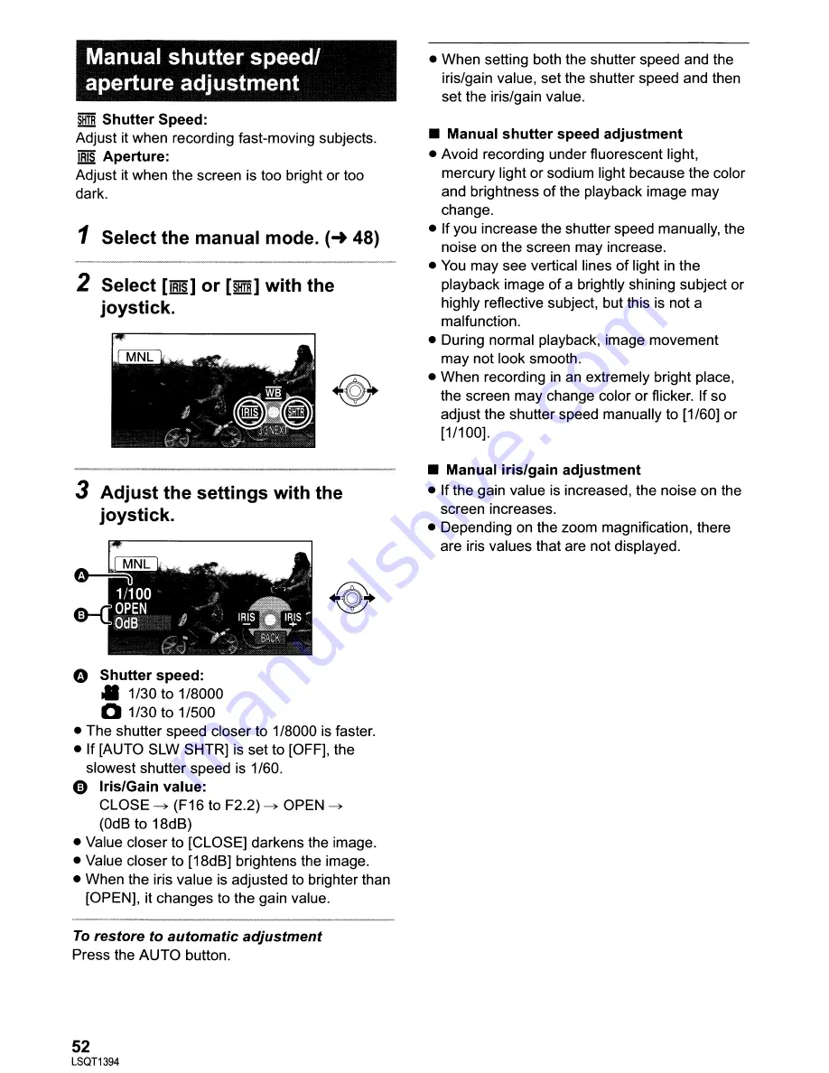 Panasonic SDR-H60P/PC Скачать руководство пользователя страница 52