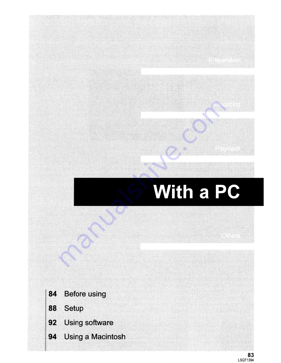 Panasonic SDR-H60P/PC Operating Instructions Manual Download Page 83