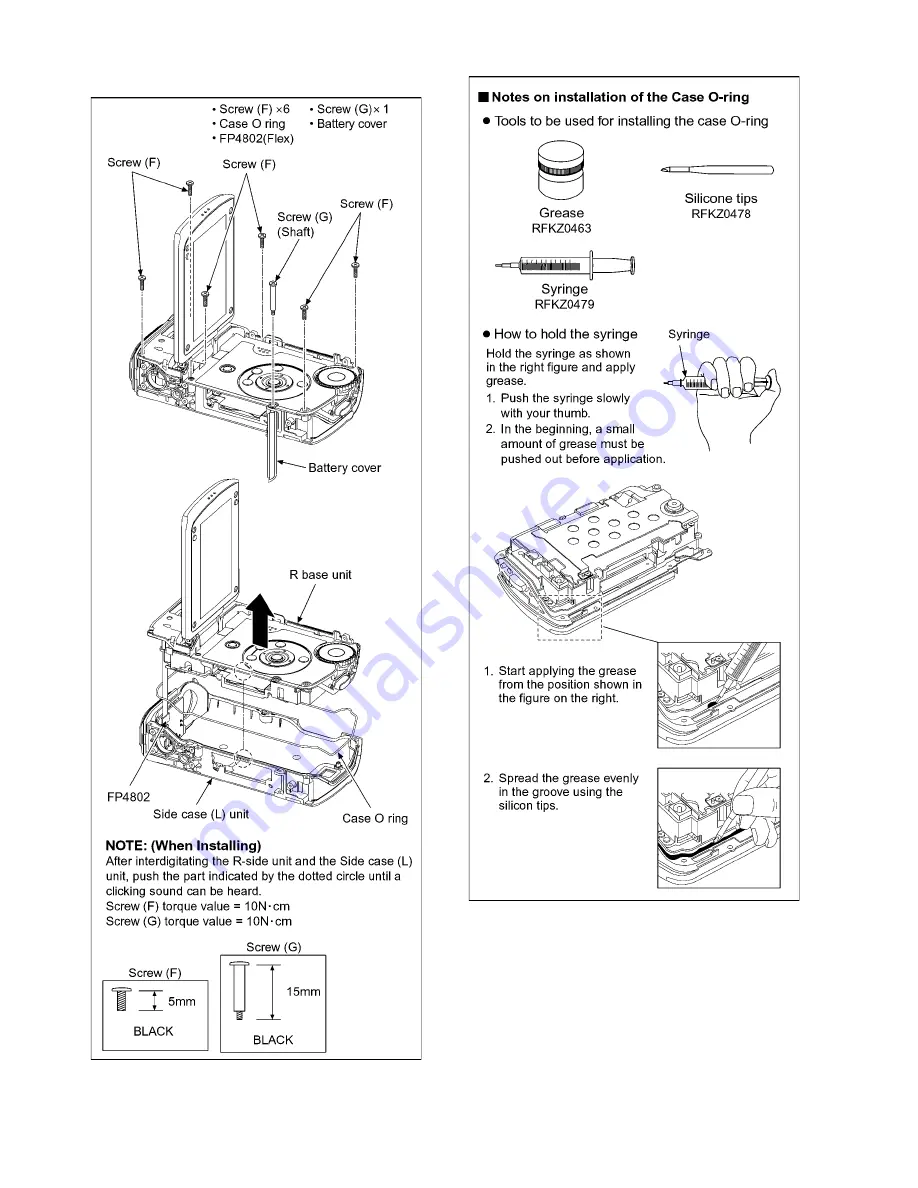 Panasonic SDR-SW20E Service Manual Download Page 20