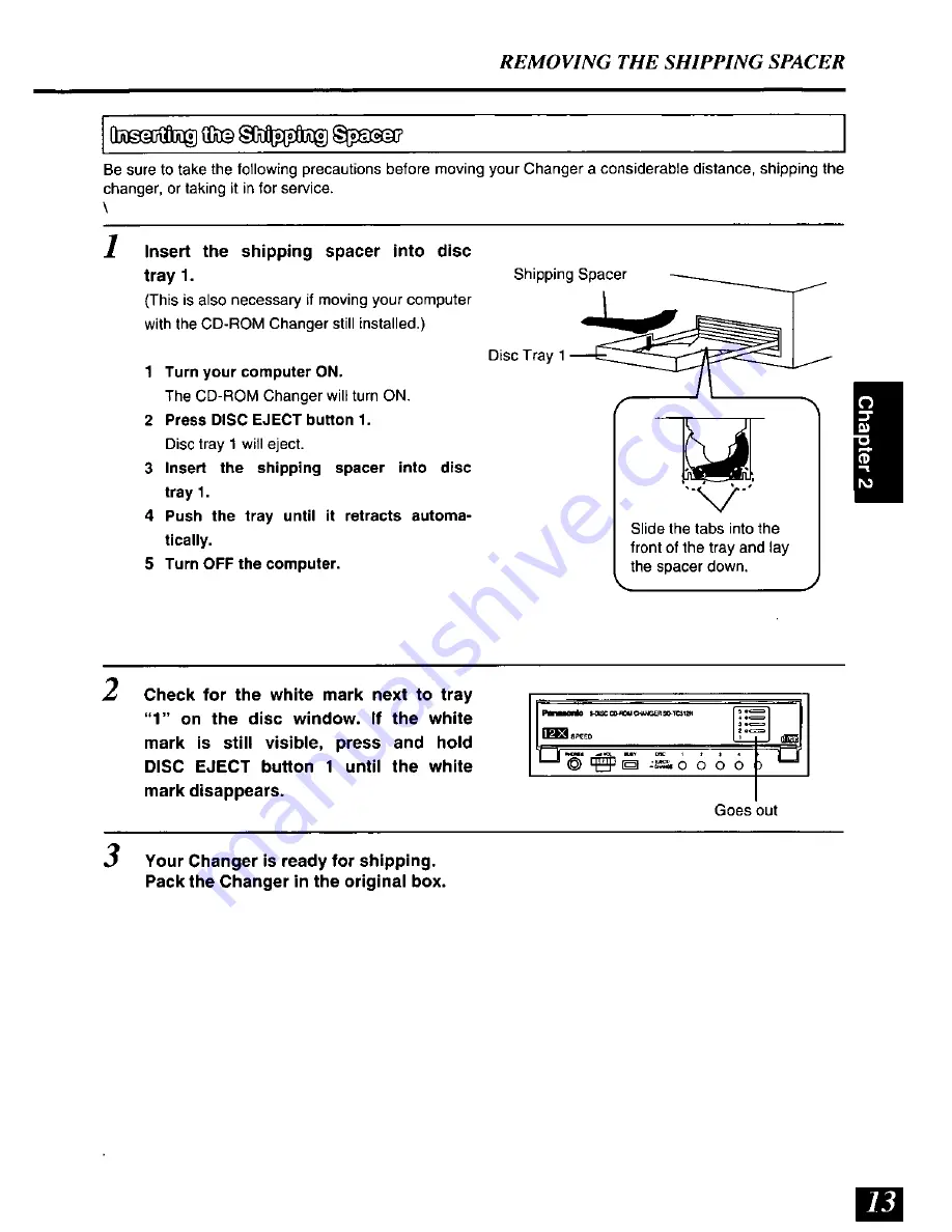 Panasonic SQ-TC512N Operating Instruction Download Page 13