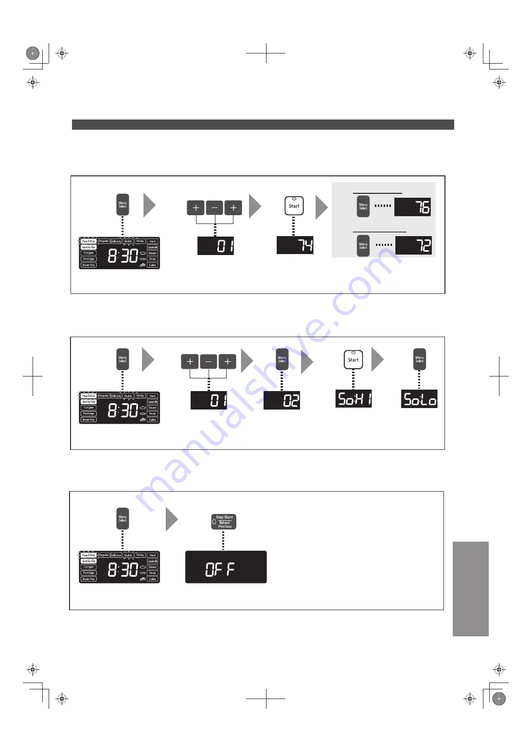 Panasonic SR-AFM187 Operating Instructions Manual Download Page 25