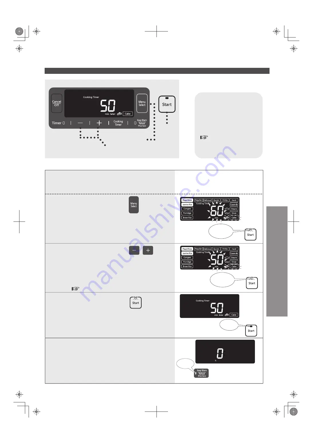 Panasonic SR-AFM187 Operating Instructions Manual Download Page 39