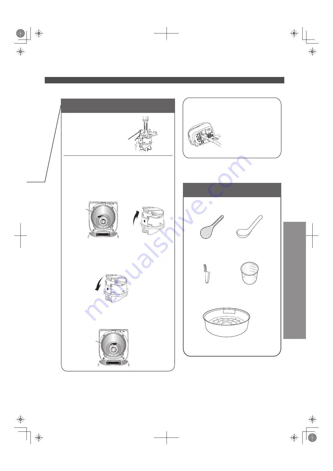 Panasonic SR-AFM187 Operating Instructions Manual Download Page 67