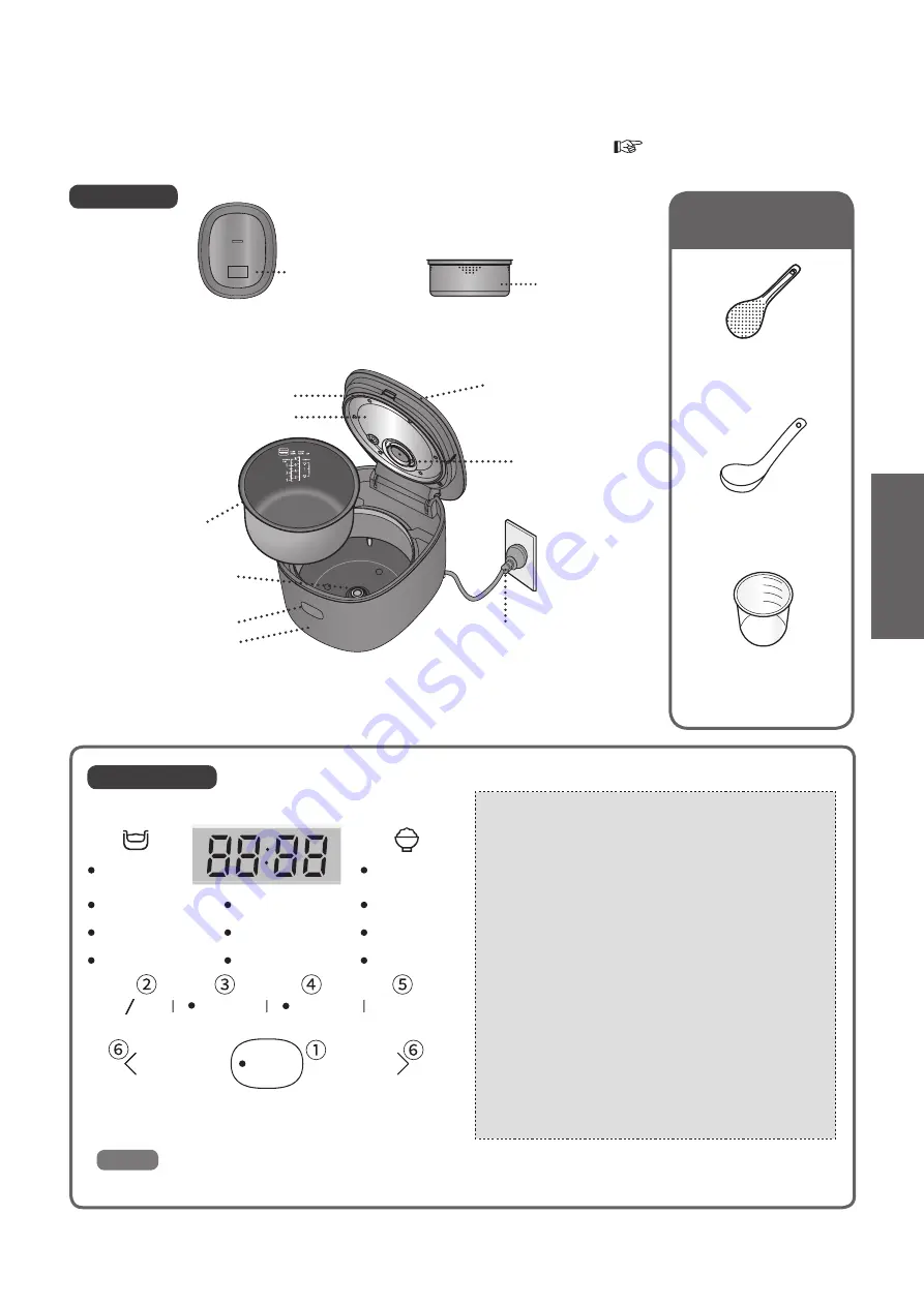 Panasonic SR-HL151 Operating Instructions Manual Download Page 5