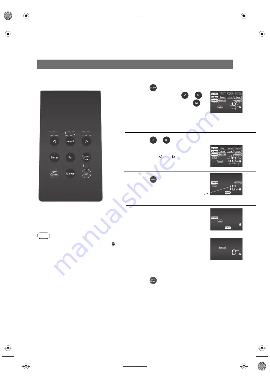 Panasonic SR-SG501 Скачать руководство пользователя страница 48